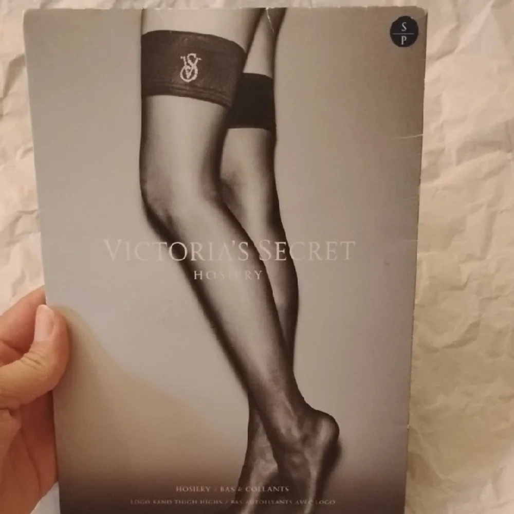 Victoria's Secret Blue Thigh High Stockings